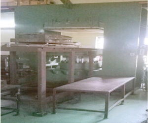 600 Ton Press Machine Platen (1 Mts X 1 Mts) C